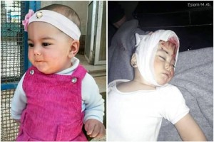 صوره للطفله الشهيده ريتاج الحموي عمرها خمس سنوات