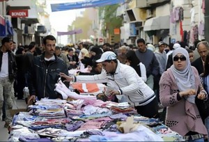 أحد شوارع مدينة تونس